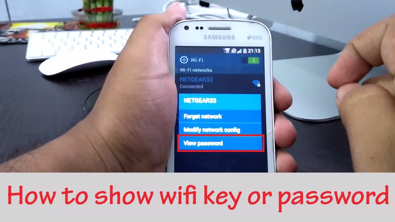 how to see saved wifi password in android without root
